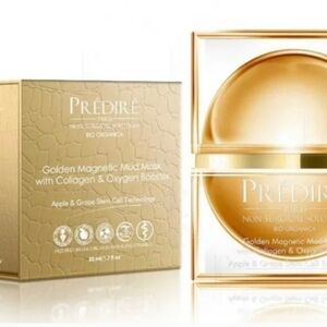 New Sealed Predire Paris Golden Magnetic Face Pack Mud Mask 4.23 Fl oz